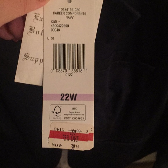 Career blazer plus size 22W - Picture 2 of 3